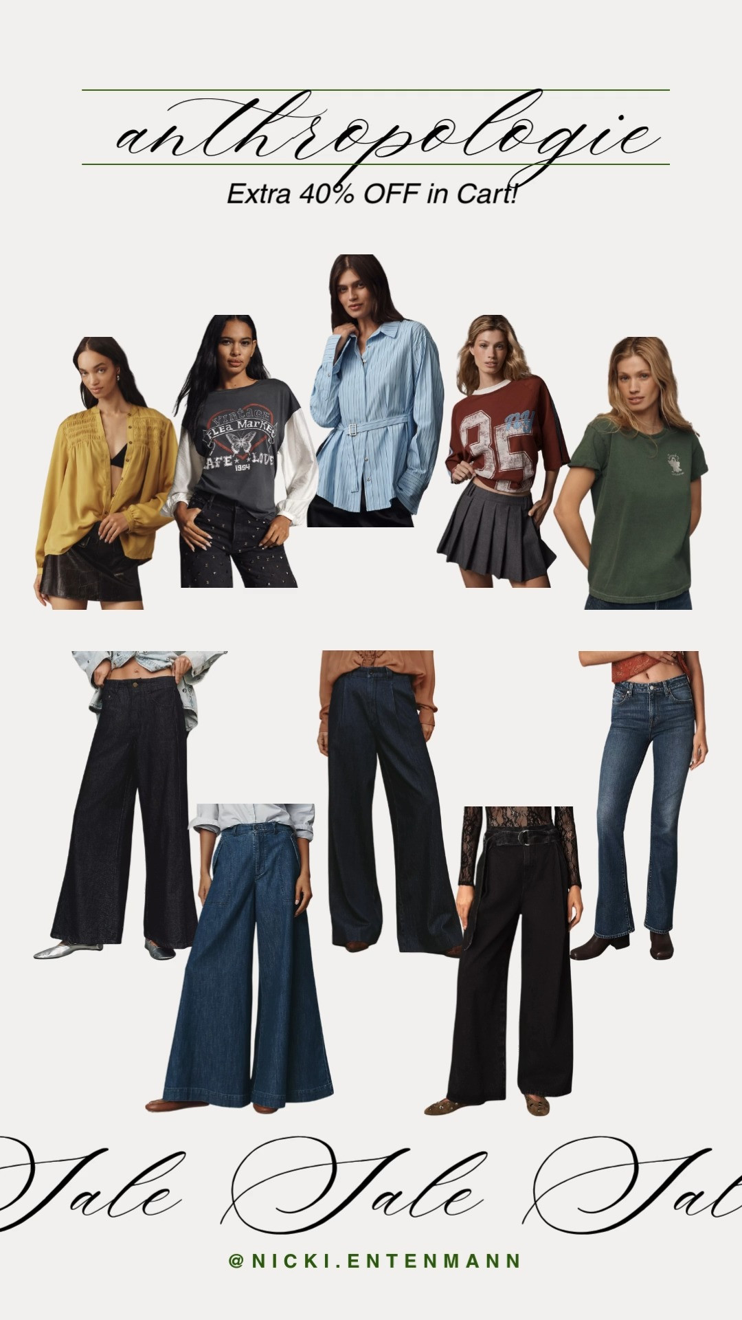 Runway-ready fits land with extra 40 percent off in cart at Anthropologie, statement dresses, tailored coats and cozy knits that refresh seasonal wardrobes with effortless polish and timeless everyday pieces.
#anthropologie #fashiondeals #anthropologiesale #dresses #coats #knitwear #styledeals #wardrobe #holidayfashion #shopanthropologie
 

 #LTKCyberWeek #LTKootd #LTKSaleAlert