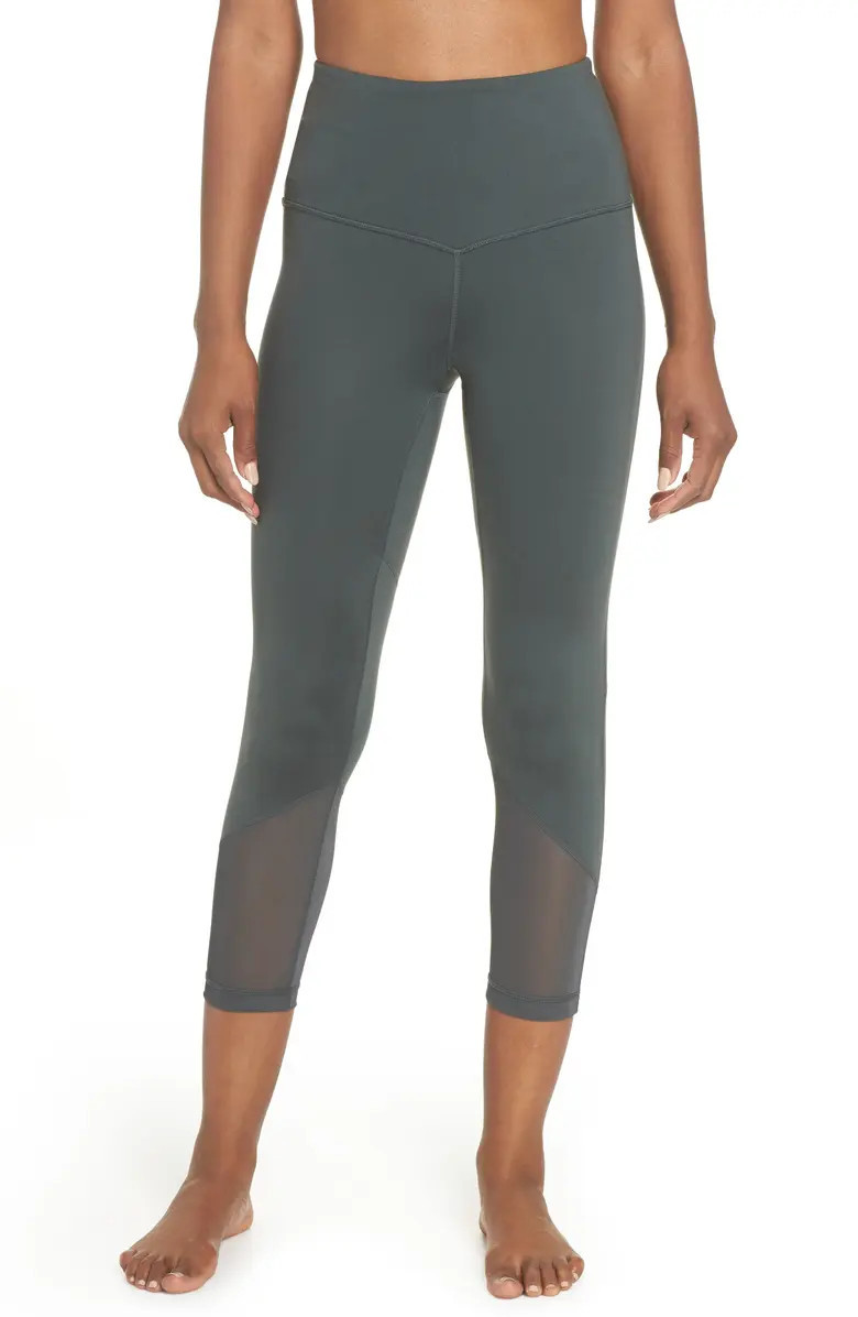 Zella Gemini Cool Recycled Crop Leggings | Nordstrom