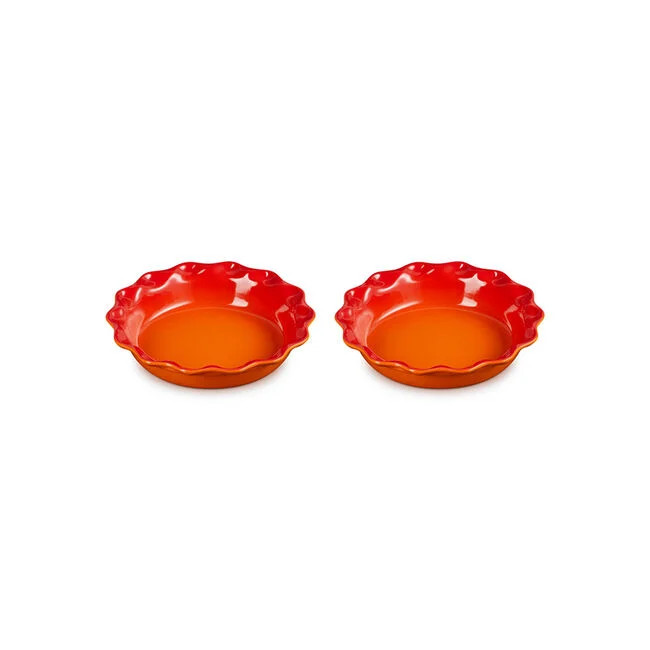 Heritage Fluted Pie Dish 2-Piece Set | Le Creuset