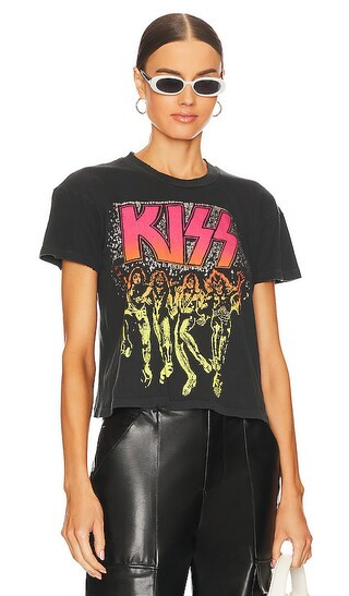 Kiss Cropped Tee | Revolve Clothing (Global)