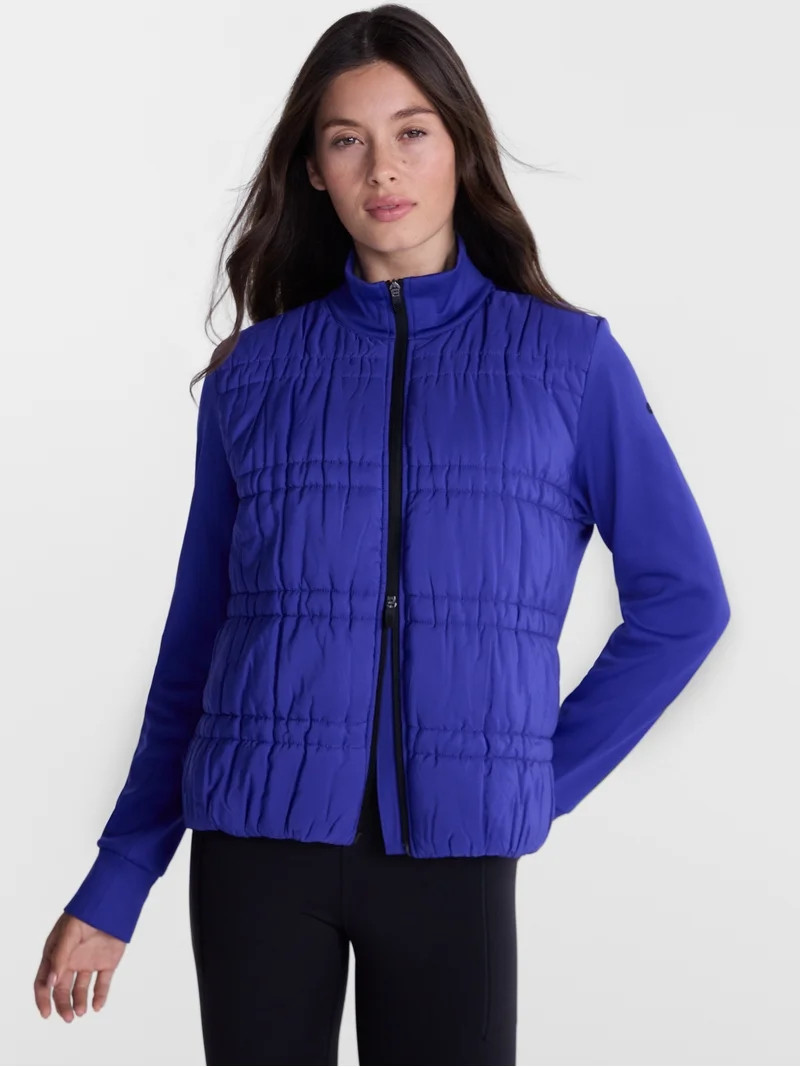 Avia Women's Hybrid Jacket with Long Sleeves, Sizes XS-XXXL | Walmart (US)