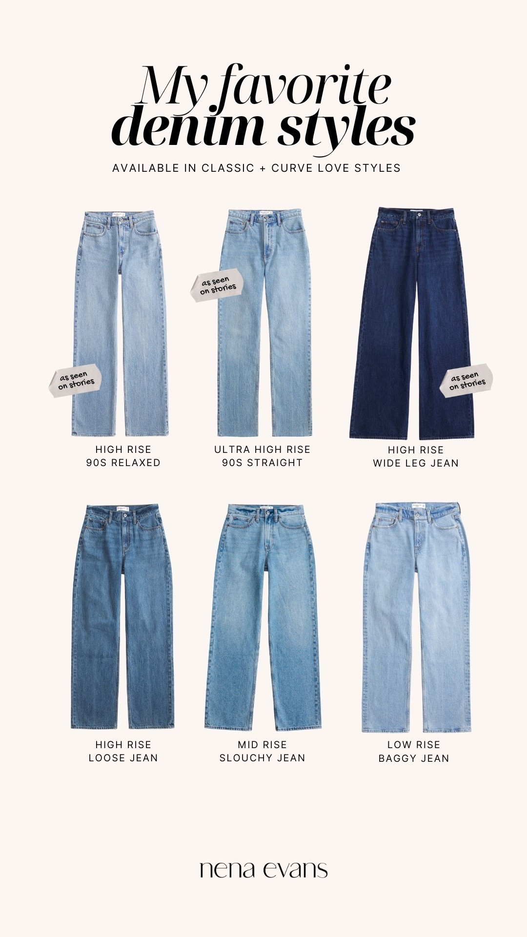 Use code AFNENA (8/6-8/11) to save 15% off Abercrombie! All denim is 30-50% OFF and almost everything else will be 20% OFF! Plus my code STACKS on top! ✨ @abercrombie #abercrombiepartner


Abercrombie code 
Abercrombie sale 
Fall fashion 
Fall outfit 
Jeans 
Denim Guide

#LTKSaleAlert #LTKFindsUnder100 #LTKStyleTip