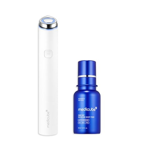 medicube Smooth and Refined Skin Duo: Mini Booster Pro White and Zero Exosome Shot 7,500 PPM Spicule Facial Serum | Amazon (US)