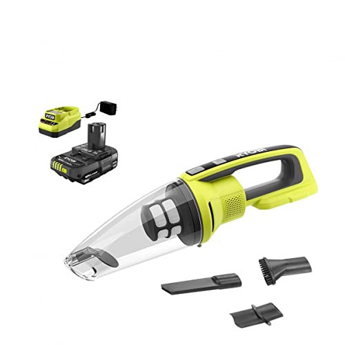 RYOBI ONE+ 18V Cordless Performance Hand Vacuum Kit with 2.0 Ah Battery and Charger | Amazon (US)
