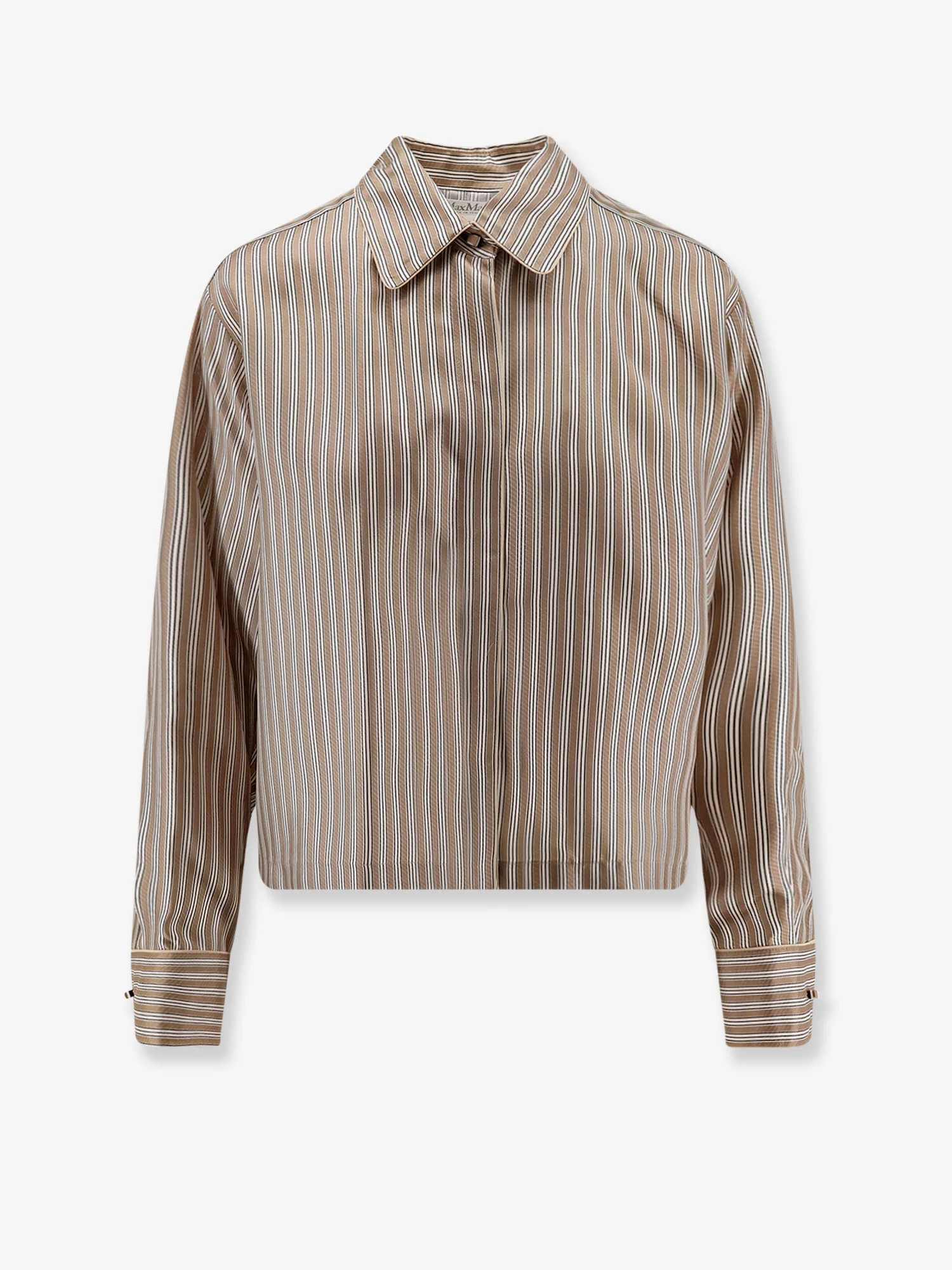 Brama striped silk shirt - MAX MARA - gender_Woman | Nugnes 1920