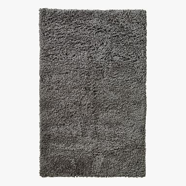 Ultimate Sleepover Performance Shag Rug - Charcoal | Pottery Barn Teen