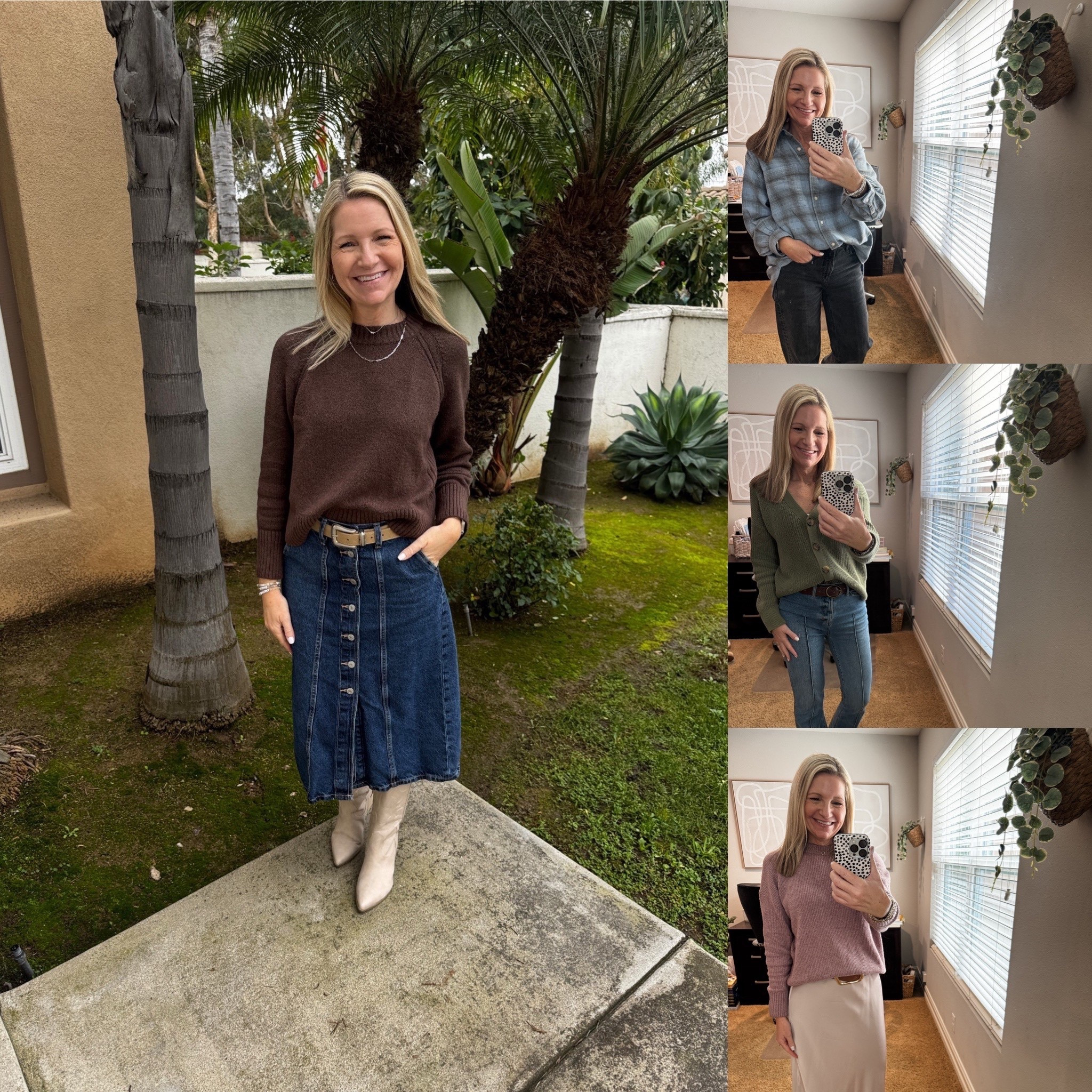 Weekly outfit round-up! Only shared 4 new ones but loved them all. Lots of Old Navy with a little Aerie and Loft. 

#LTKWorkwear #LTKOver40 #LTKootd
