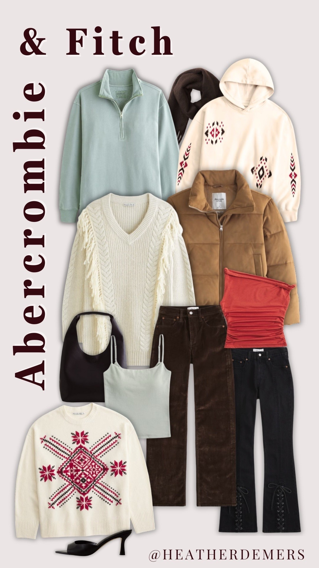 Love these A&F pieces for winter weather and holiday gatherings! 💕 

 #abercrombie #holidayootd #winteroutfitinspo #winterclothing #abercrombiefinds #sweaters #jackets 

#LTKSeasonal #LTKFindsUnder100 #LTKHoliday