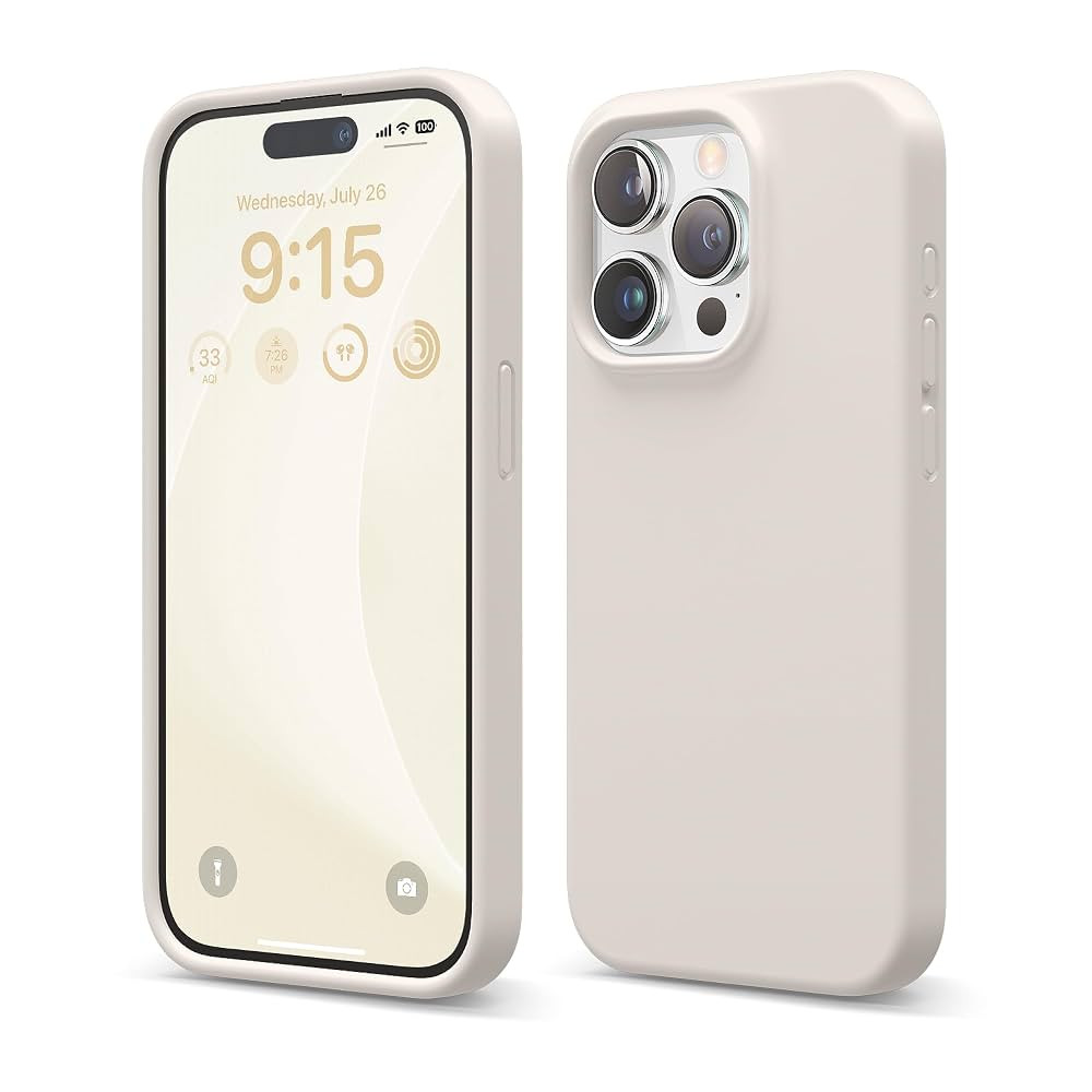 elago Compatible with iPhone 15 Pro Case, Liquid Silicone Case, Full Body Protective Cover, Shock... | Amazon (CA)