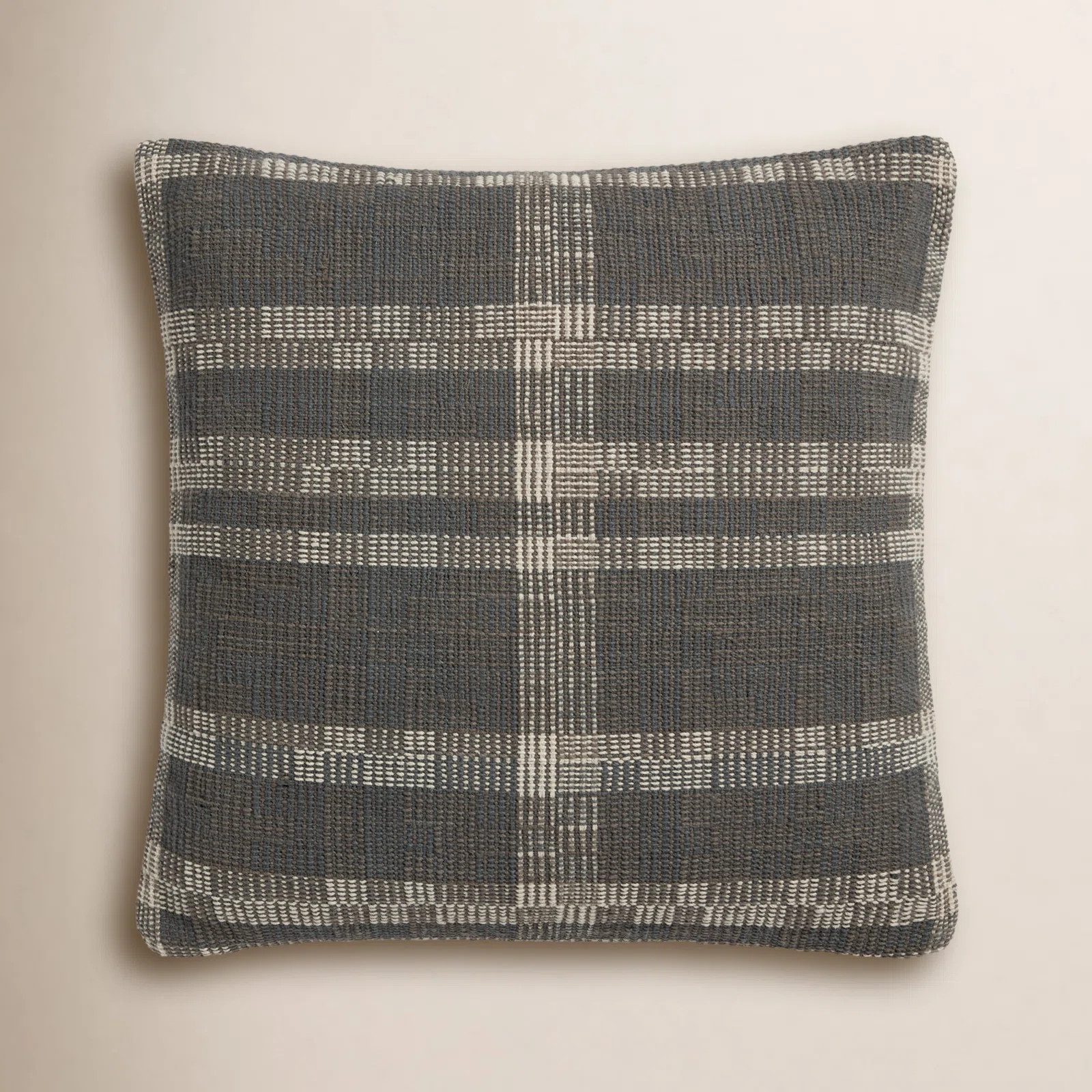 Amber Lewis x Loloi Cove Smoke / Natural Pillow | Wayfair North America