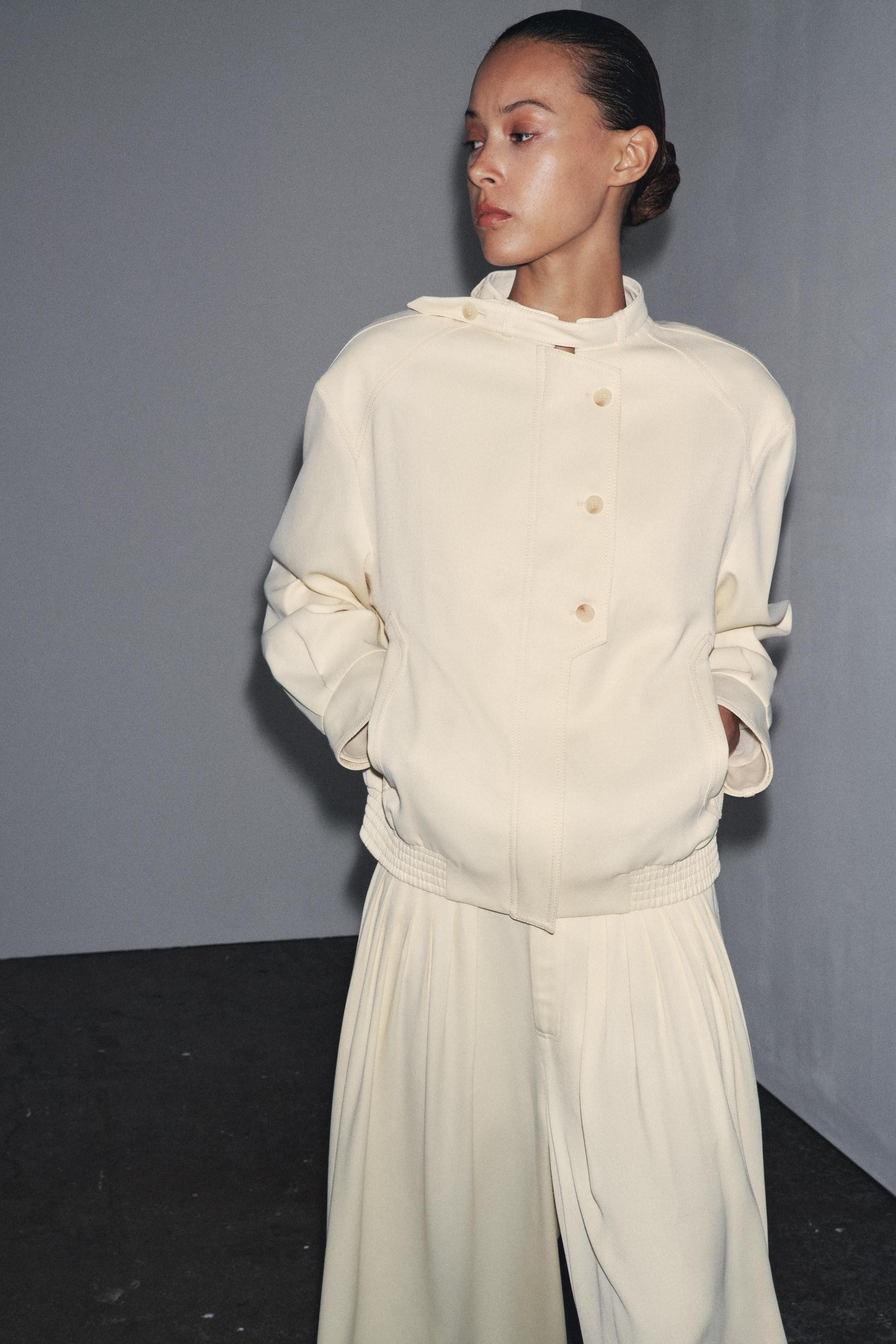 ZW COLLECTION BUTTONED JACKET | Zara UK