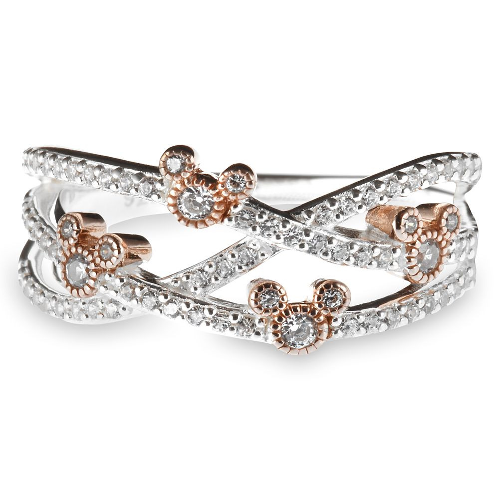 Mickey Mouse Crisscross Ring by Rebecca Hook | Disney Store