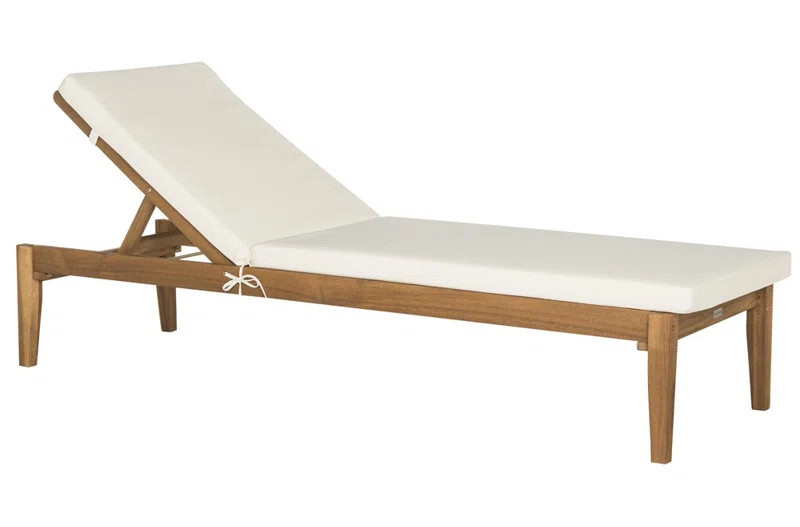 Arwen 23.6" Long Reclining Single Chaise with Cushion | Wayfair North America