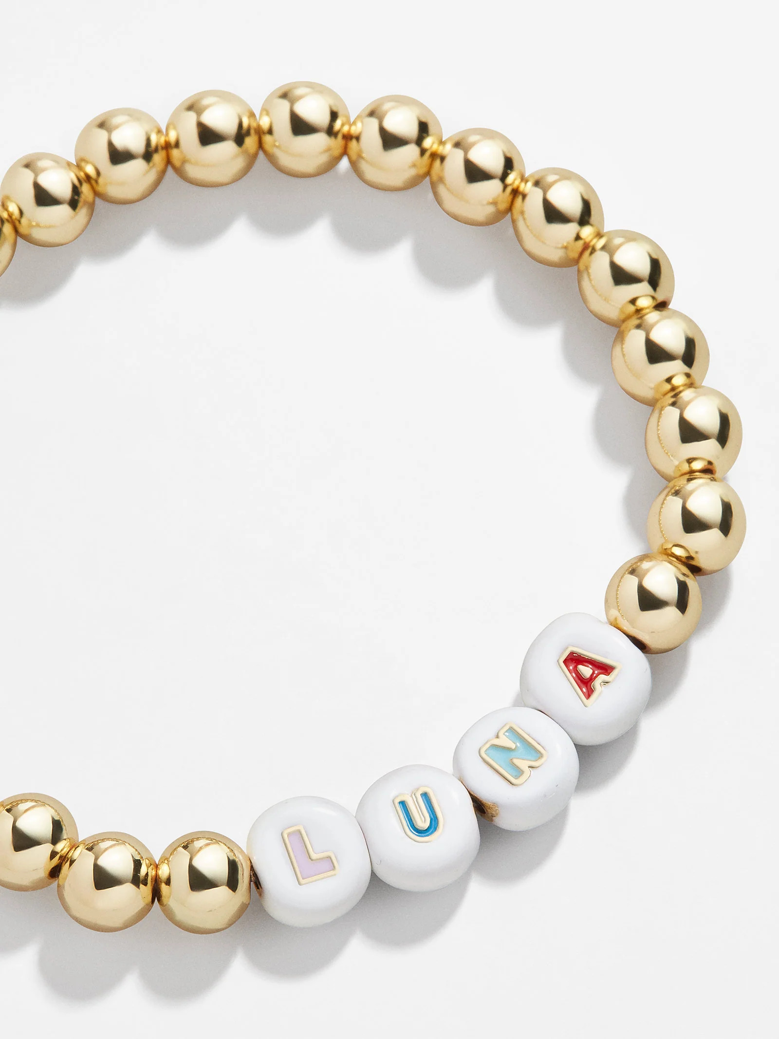 Pisa Custom Bracelet - White/Multi | BaubleBar