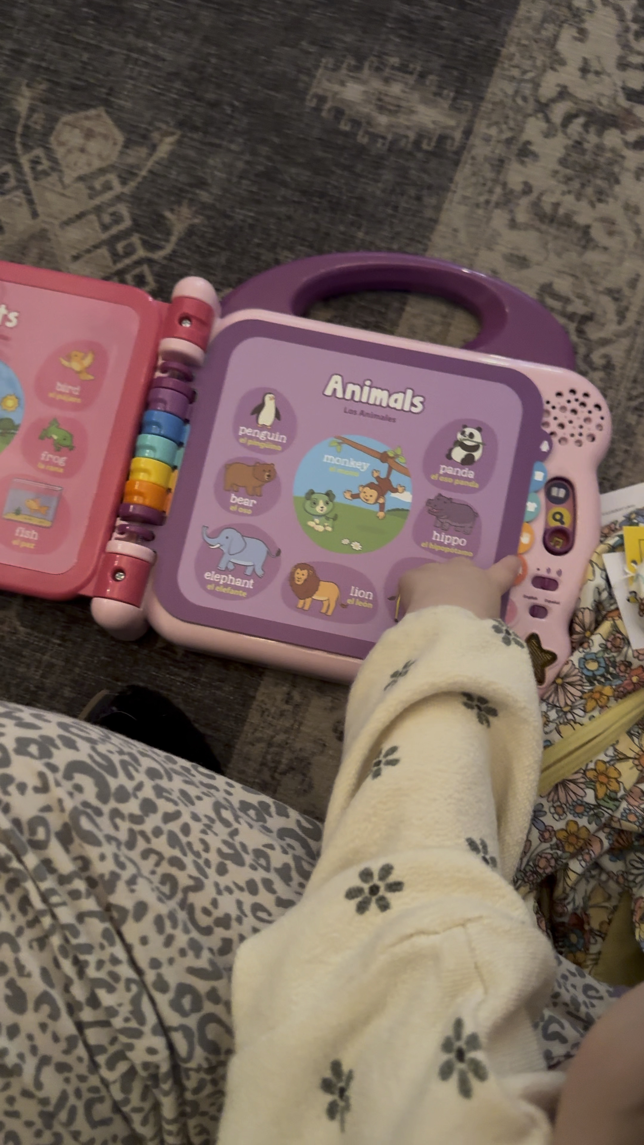 This is an Amazon Black Friday find that’s so great because it is in English and Spanish!!! She’s learning words in both languages 

#LTKGiftGuide #LTKKids #LTKCyberWeek