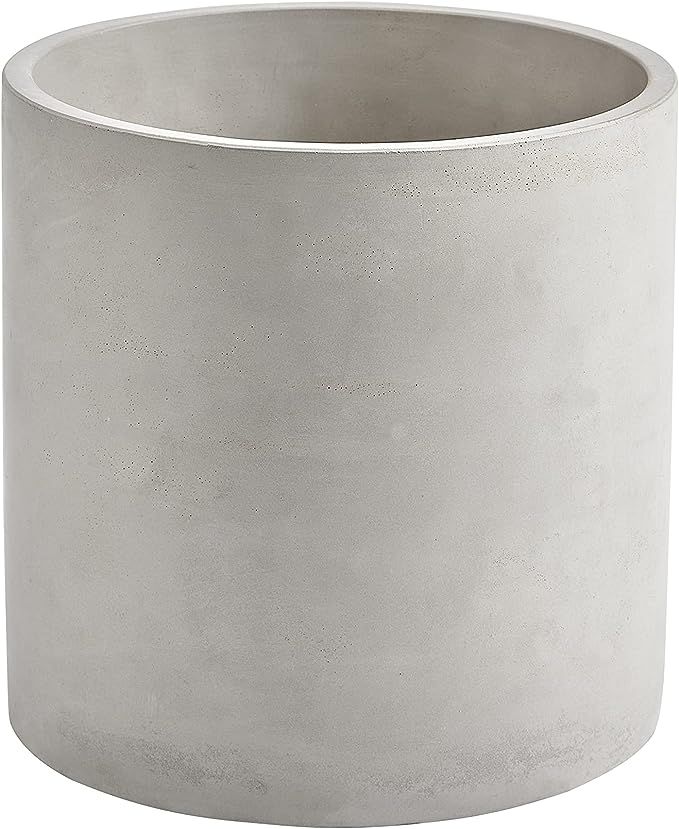 Lartzell Plant Pots, 4.7 Inch Planters for Indoor Plants, Grey Cement Flower Pot with Drain Hole,... | Amazon (US)