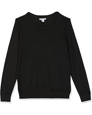 Amazon Essentials Women's Long-Sleeve Lightweight Crewneck Sweater (Available in Plus Size) | Amazon (US)