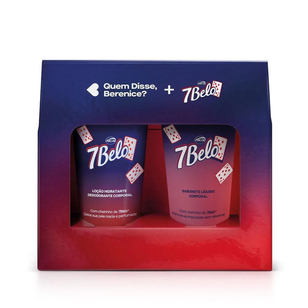 Qdb 7Belo Kit: Sabonete Líquido 100Ml + Loção Corporal 100Ml | DrogaRaia (BR)
