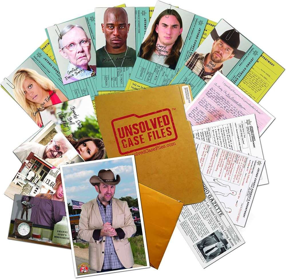 Unsolved Case Files | Edmunds, Buddy - Cold Case Murder Mystery Game | Can You Solve The Crime? | Amazon (US)