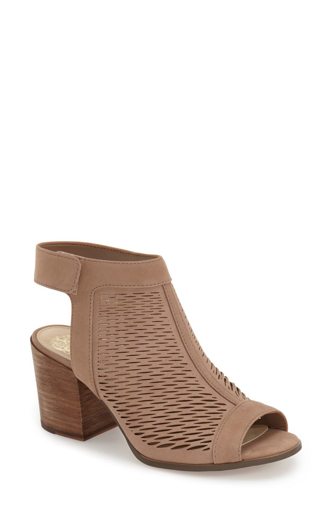 'Lavette' Perforated Peep Toe Bootie (Women) (Nordstrom Exclusive) | Nordstrom