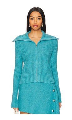 Vaillant Knitted Jumper in Grace Blue from Revolve.com | Revolve Clothing (Global)