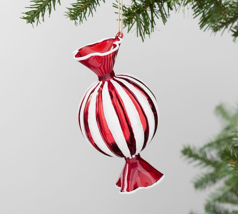 Glass Candy Ornament | Pottery Barn (US)