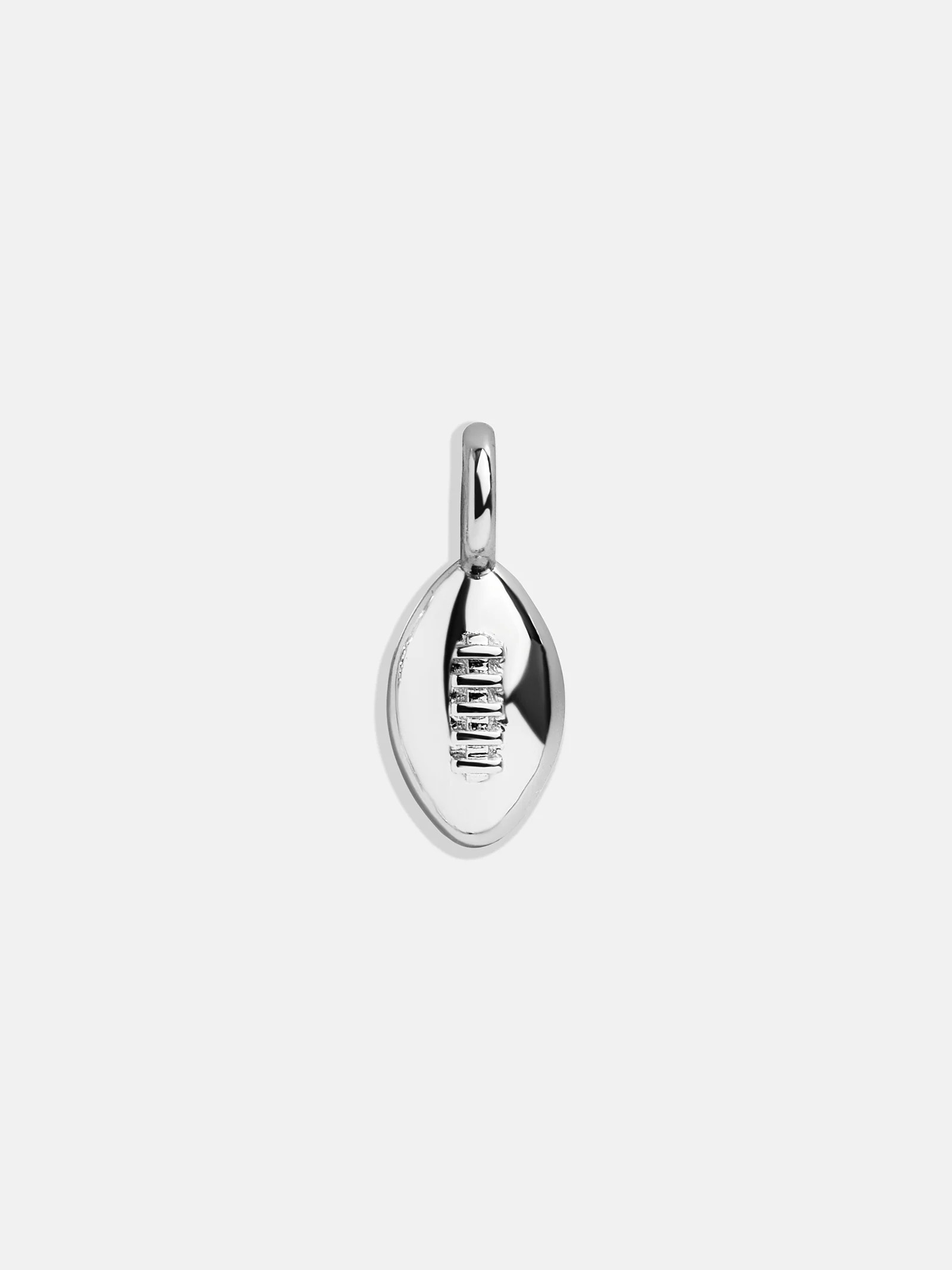 Football Cluster Charm - Silver | BaubleBar (US)
