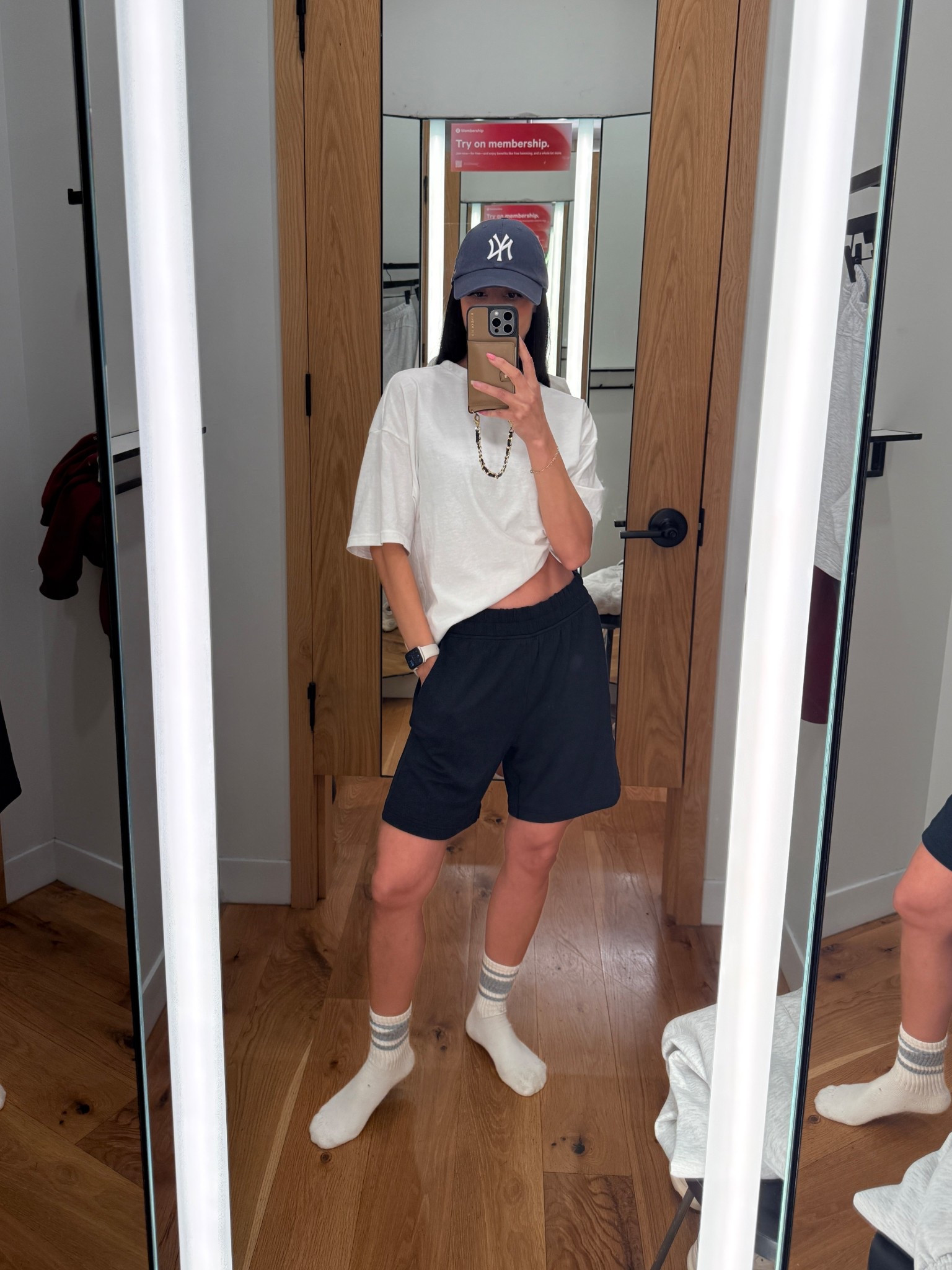 Soft and casual perfect for sporty athleisure outfit #athleisure #lululemon #bermudashorts 

#LTKActive #LTKootd #LTKfitnessgoals