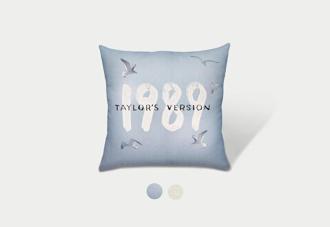 Pop Art Pillow Linen or Velvet Taylor Swift 1989 TV Plush Decor, Soft, Fluffy A Unique Statement ... | Etsy (US)