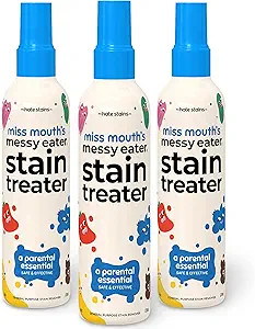 Miss Mouth's Messy Eater Stain Treater Spray - 4oz 3 Pack Stain Remover - Newborn & Baby Essentia... | Amazon (US)