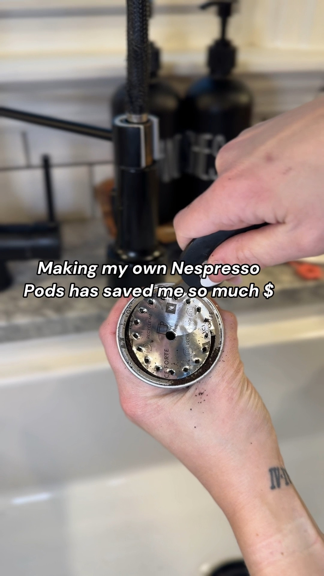 I’ll never go back to buying pods again. I’ve been making my
Own for over a year now!
#nespresso #coffee #espresso #athomecoffee 

#LTKHome #LTKdayinmylife #LTKmorningroutine