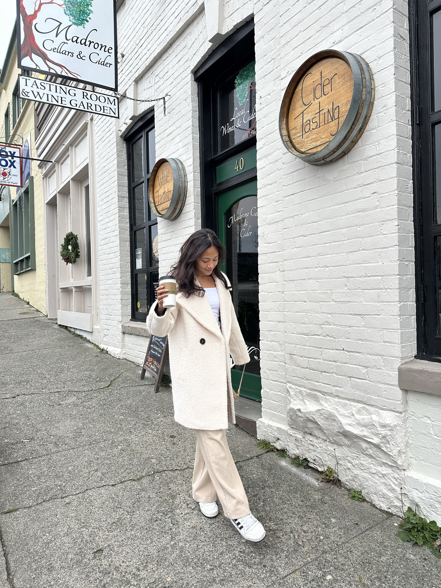 cold weather neutral essentials! 
- coat from NVLT (flat boucle coat) 

#LTKstyletip #LTKSeasonal #LTKworkwear