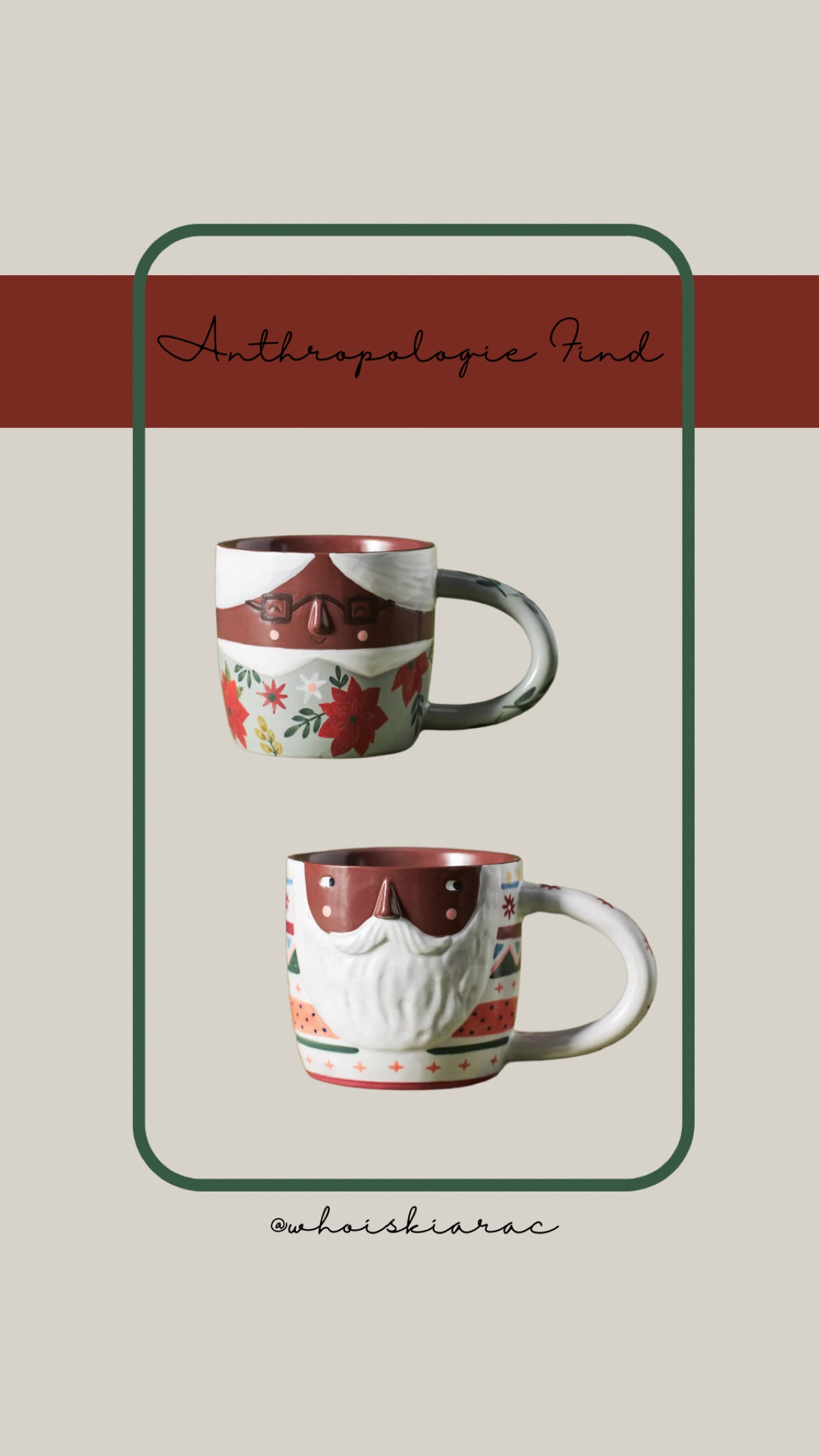 These Christmas mugs from Anthropologie are cute and currently on sale ☕️

#LTKSeasonal #LTKhome #LTKHoliday