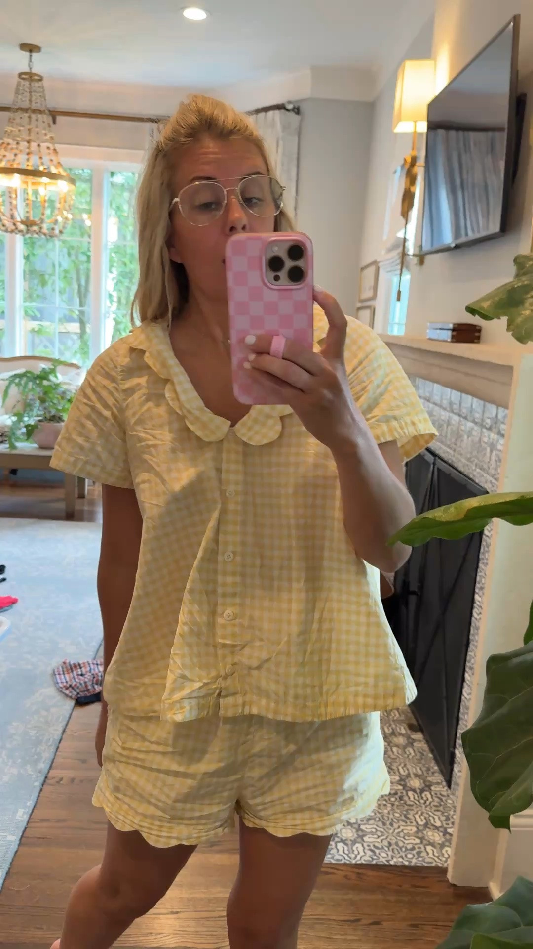 They call them pjs, I call it a set! The top even looks super cute with jeans! 

I wear XS!

#LTKdayinmylife #LTKmorningroutine #LTKTravel