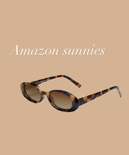 Amazon sunnies 
Retro oval sunglasses so chic $15


#LTKfindsunder50 #LTKtravel #LTKstyletip