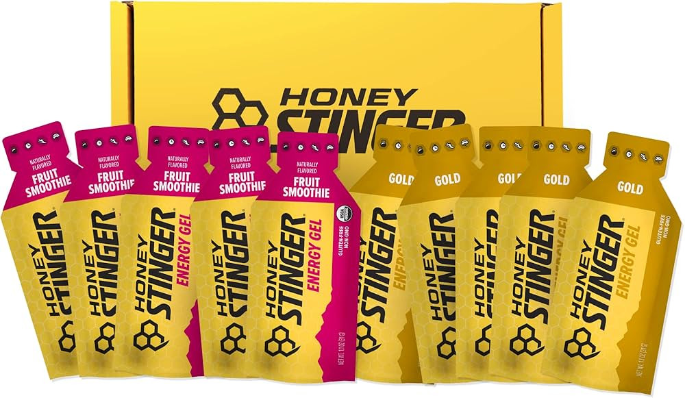 Honey Stinger Energy Gel Variety Pack | 5 Packs Each of Gold and Organic Fruit Smoothie | Gluten ... | Amazon (US)