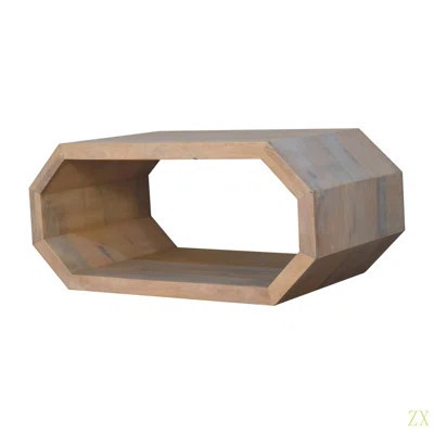 Solid Wood Hexagonal Marble Coffee Table | Wayfair North America
