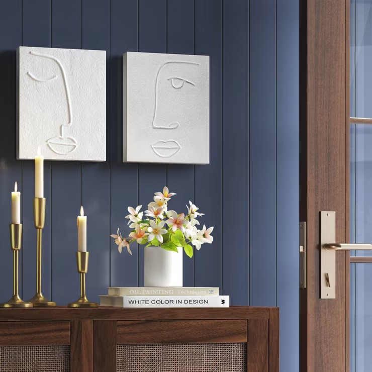 Set of 3 Aluminum Taper Holders Gold - Threshold™ | Target