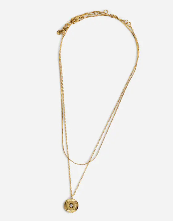 Two-Pack Coin Necklace Set | Madewell | Madewell
