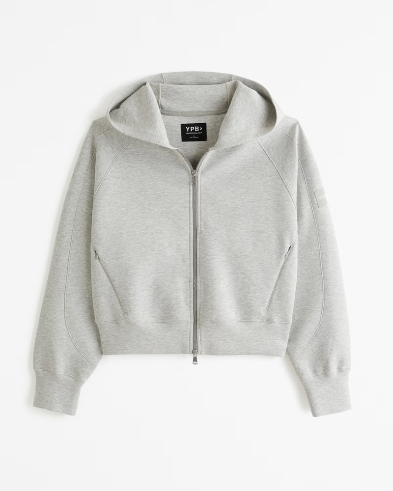 YPB neoKNIT MAX Full-Zip Hoodie | Abercrombie & Fitch (US)