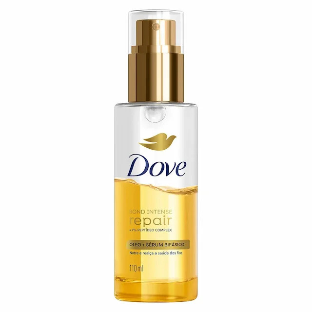 Óleo + Sérum Bifásico Finalizador Dove Bond Repair Reparação Intensa 110ml | Drogasil BR