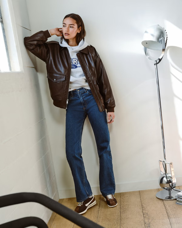 High Rise 90s Relaxed Jean | Abercrombie & Fitch (US)