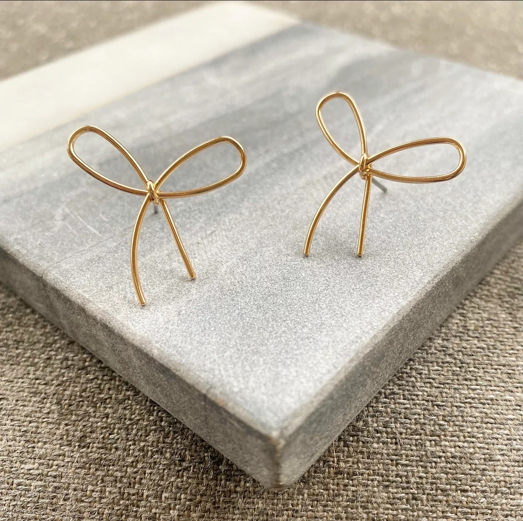 Bow Studs | Erin McDermott Jewelry