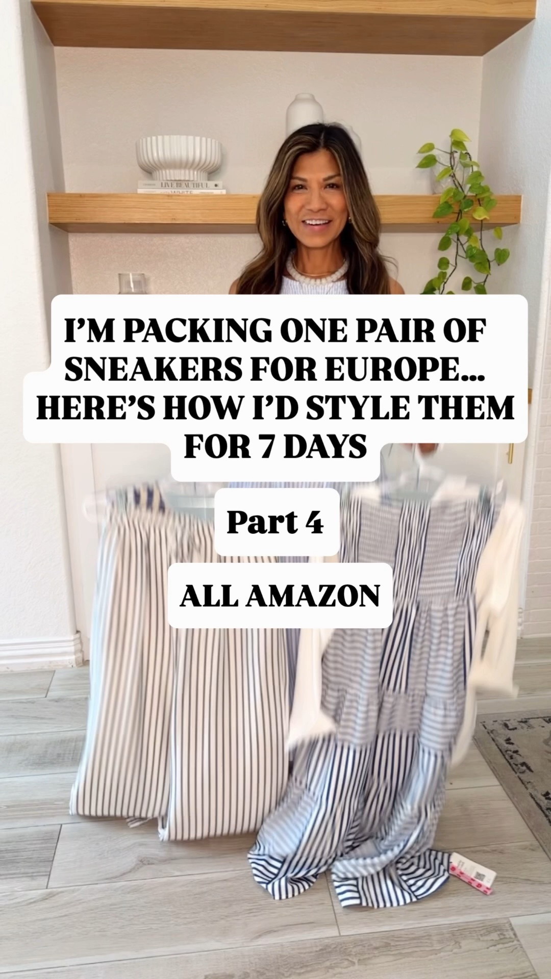 I’m 5’2” 118#ish for reference 
These all fit in a carry-on too. Check out the carryon  luggage and personal bag I’m going to be using this year.
All dresses, tops, cardigan, pants in size small tts. DISCLAIMER: the first dress -I had to have have it hemmed 5” off. 
White sneakers I packed 2 years in a row and will be packing them again to Europe this year-fit tts.
All great to wear anywhere not just Europe.
Summer outfits, Euro summer, Europe outfits, comfy sneakers  for Europe, Amazon finds, over 50 style, midlife fashion, petite fashion,midlife women, affordable fashion, fashion over40

#LTKPetite #LTKOver40 #LTKTravel