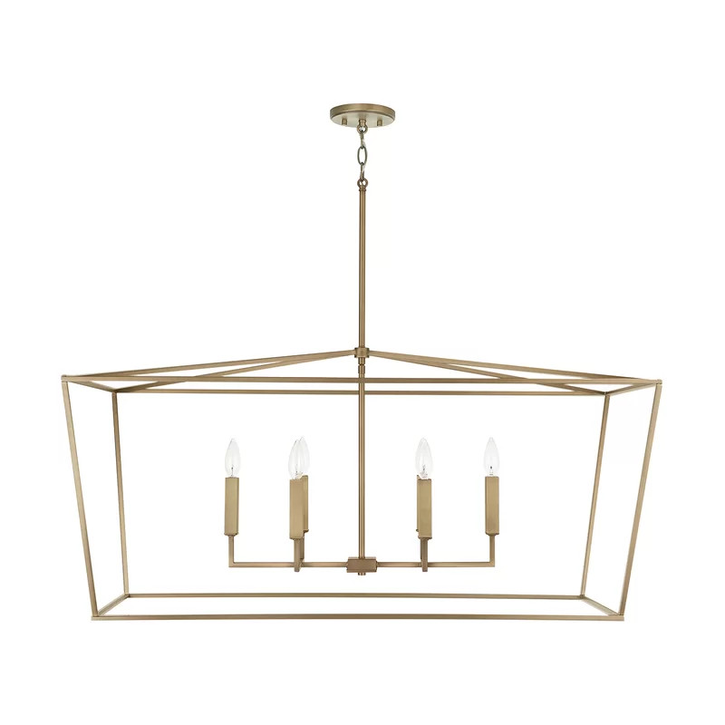 Dumas 6 - Light Lantern Geometric Chandelier | Wayfair North America