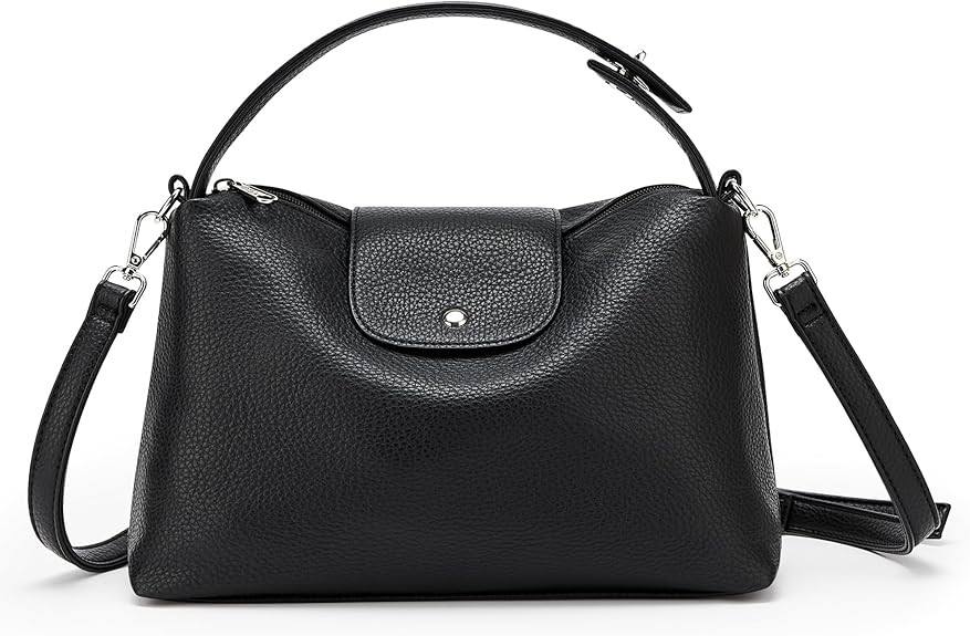 KALIDI Soft Vegan Leather Hobo Bag, Crossbody Purses Satchel for Women with Top Handle | Amazon (US)