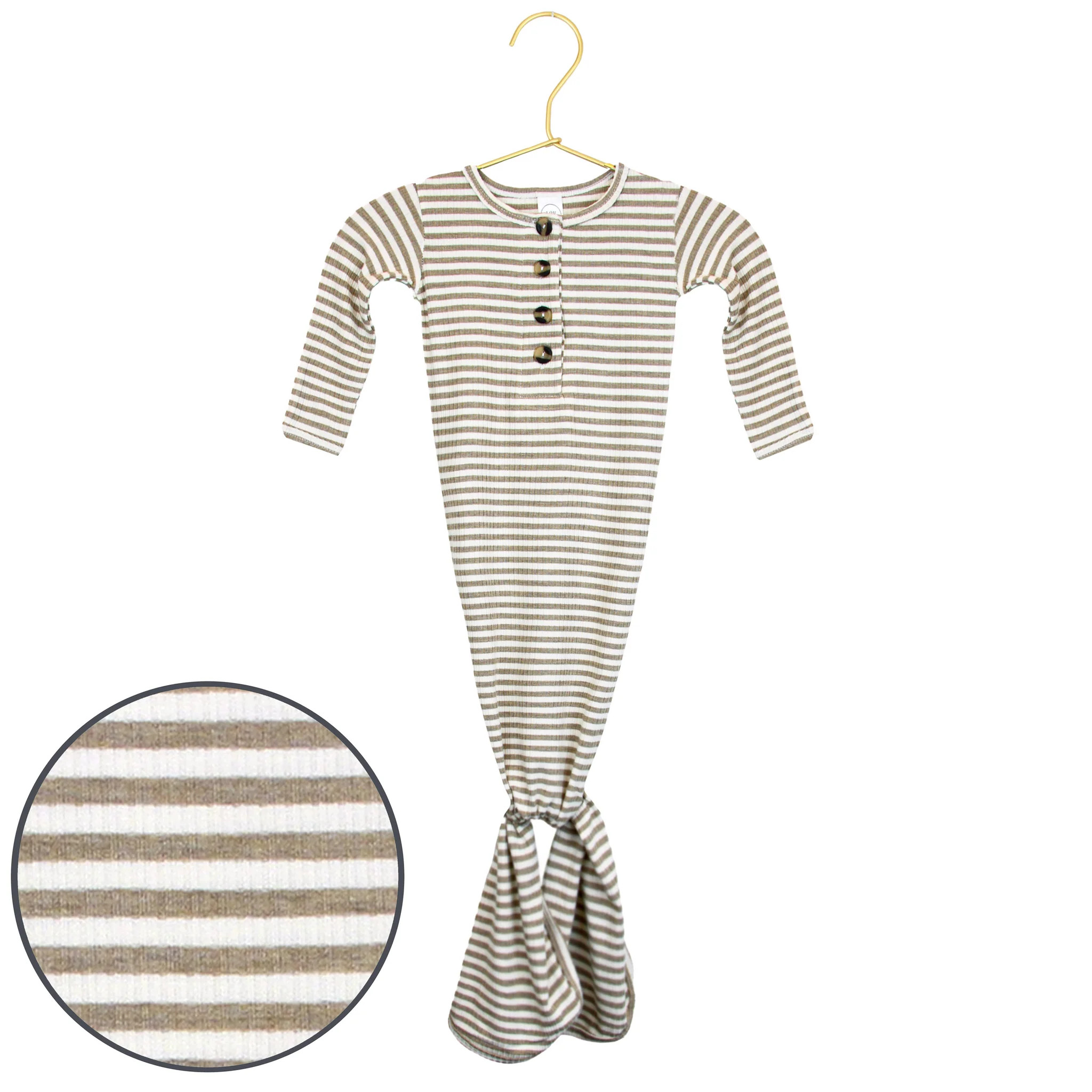 Indy Ribbed Knotted Gown | Lou Lou & Company
