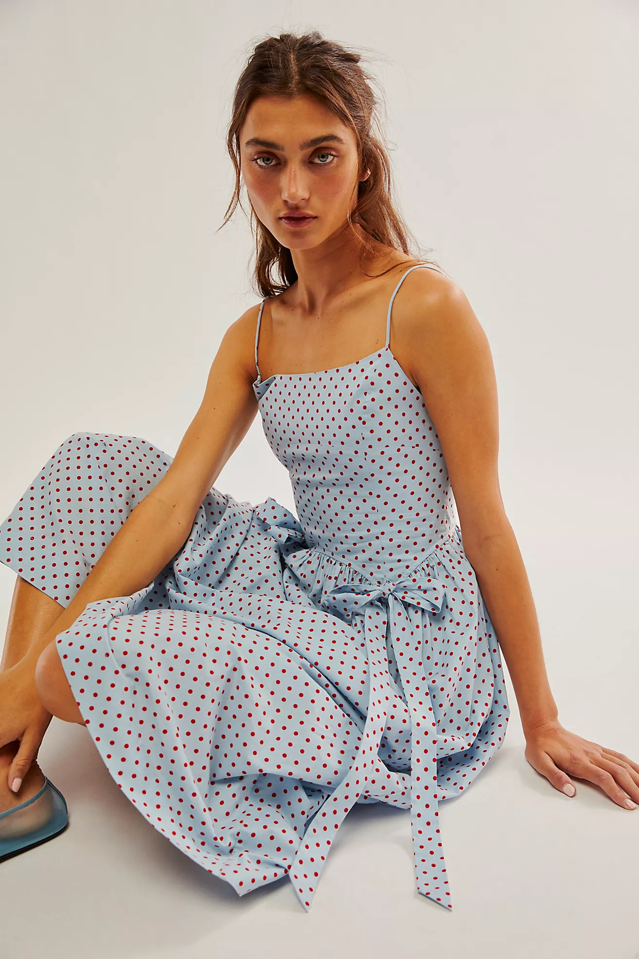 Damson Madder Penelope Midi Dress | Free People (Global - UK&FR Excluded)