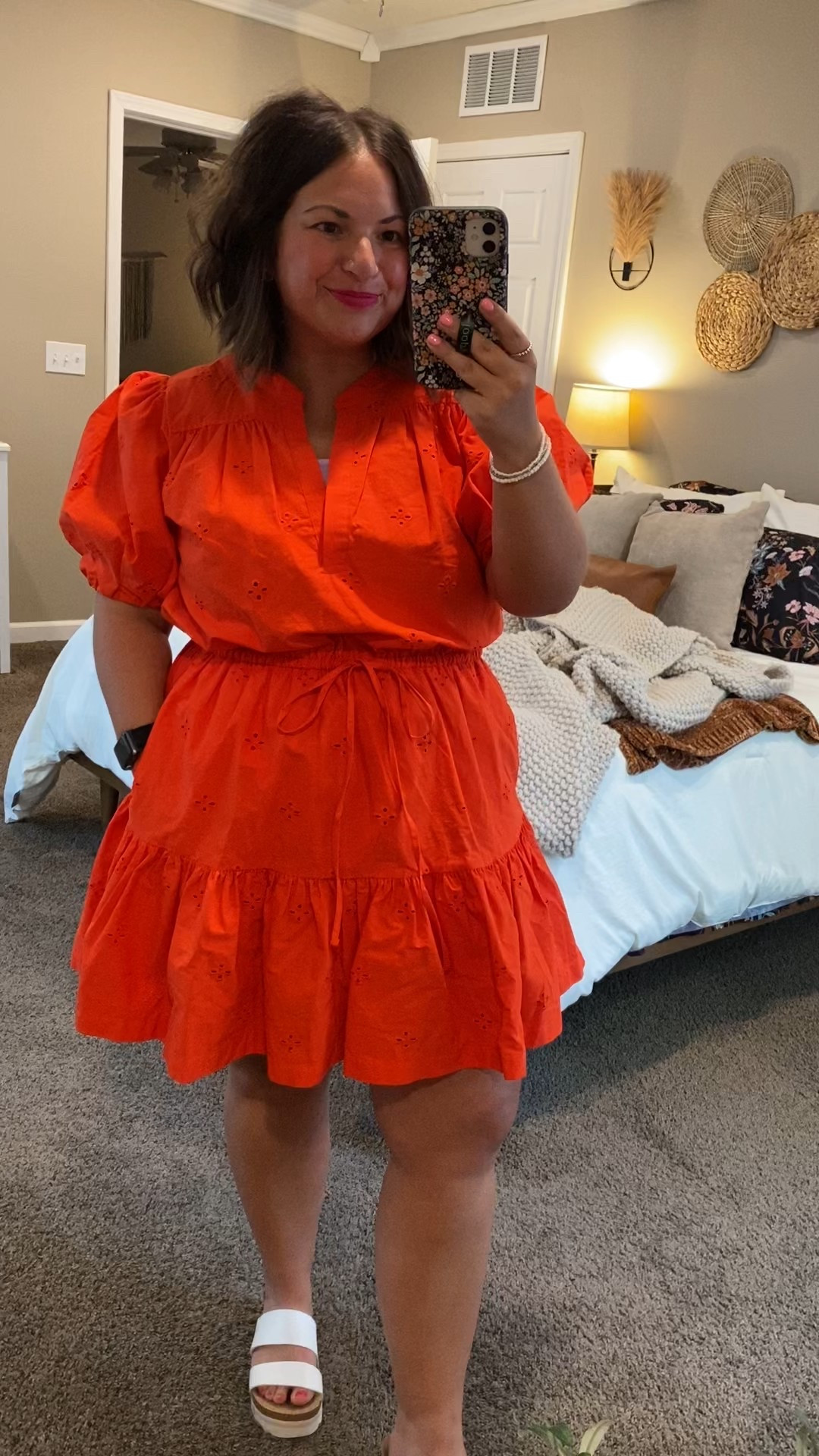 Brighten up your spring wardrobe with this adorable eyelet dress from Walmart! Perfect for any occasion, it's both stylish and affordable. 

sandals: fit true to size // wearing a 5
dress: fits a tad oversized // wearing a large 

 

#LTKMidsize #LTKStyleTip #LTKWorkwear