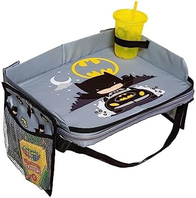 J.L. Childress Warner Bros. 3-IN-1 Kids Travel Tray & Tablet Holder - Car Seat Lap Tray Desk for ... | Amazon (US)